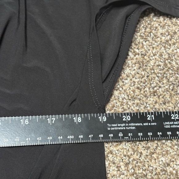 Luxology Black Maxi Dress with Silver Details - Picture 9 of 10